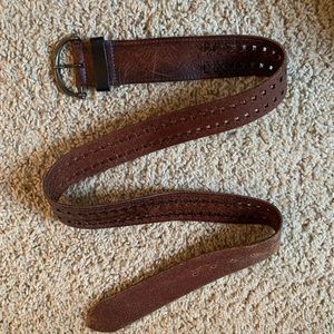 Diesel belt brown leather